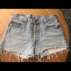 Vintage Levi Strauss Jean Shorts